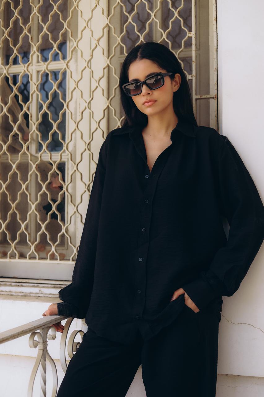 Linen long sleeve shirt